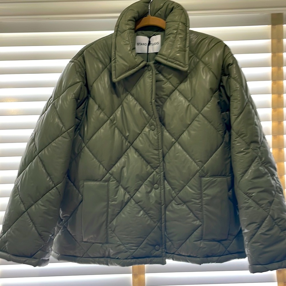 Stand Studio Nikolina Faux Leather jacket NWT